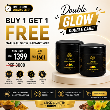 Lulur Hitam 3S New Formula 250g | Glow & Smooth Skin Combo – Buy 1 Get 1 Free (1399)  | Niacinamide, Black Rice, Vitamin C & Glycerin