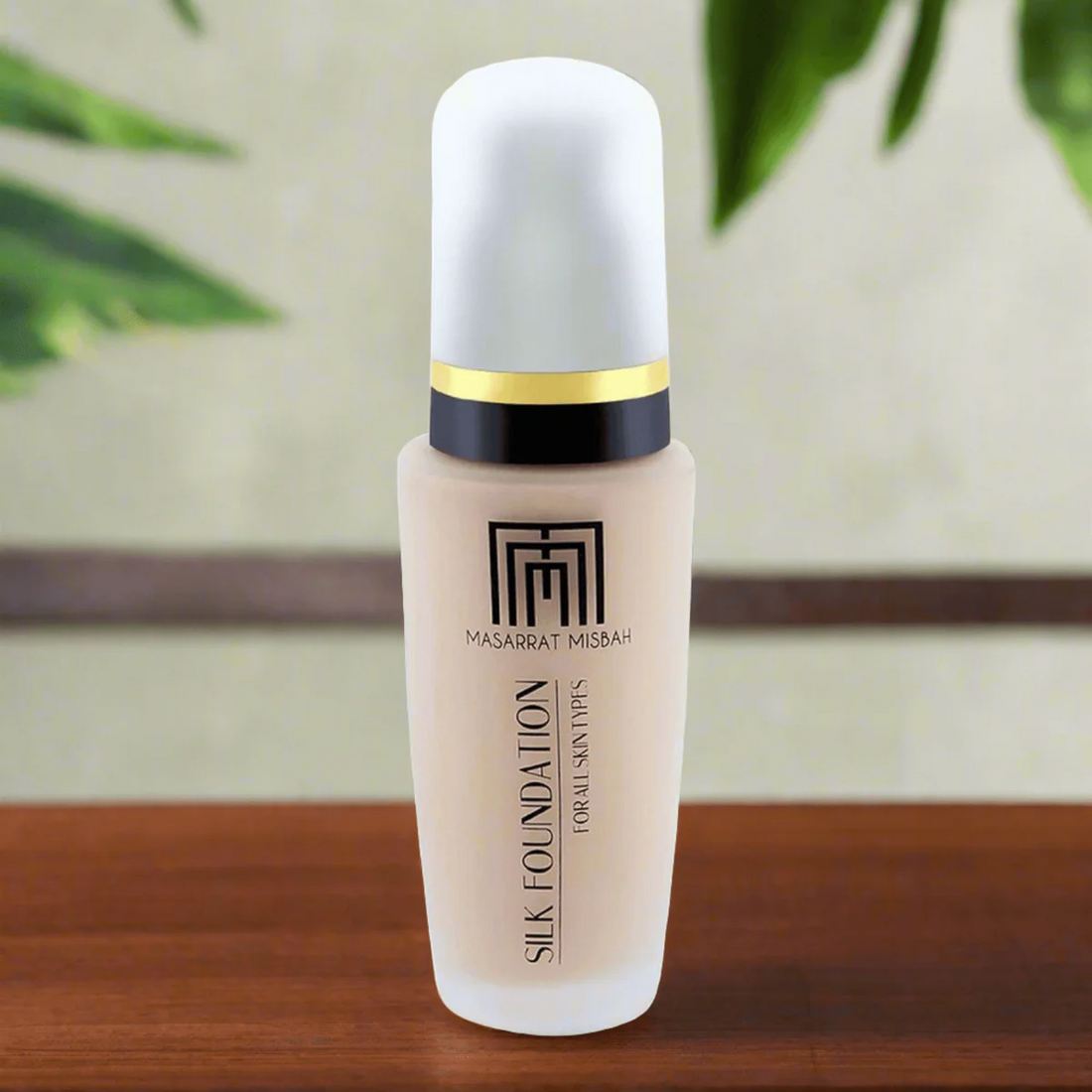 Masarrat Misbah Silk Foundation – Flawless Full Coverage & Smooth Matte Finish for All Skin Types